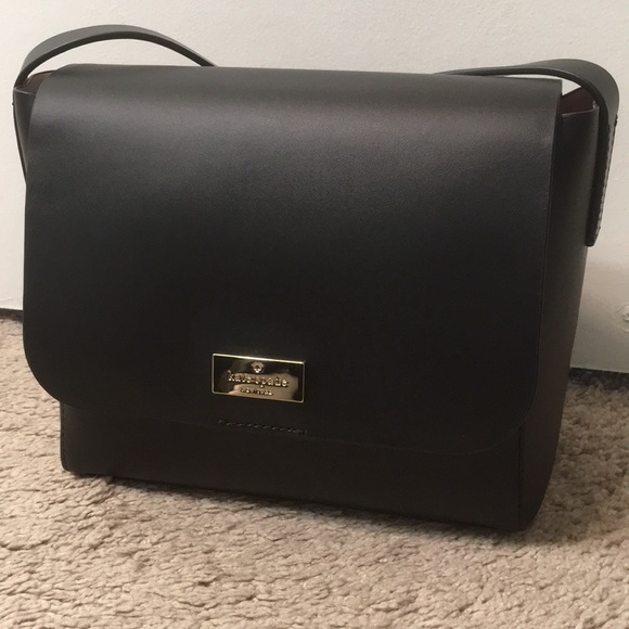 kate spade Handbags - Authentic Kate Spade Black Caressa Crossbody Bag